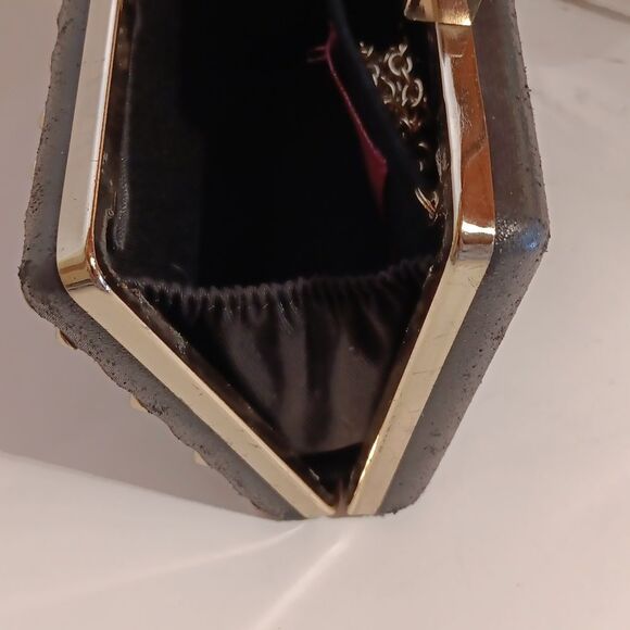 Expressions Studded Clutch Bag. Mini Bag. Whimsigoth. Edgy. - Picture 8 of 10